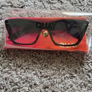 Quay Australia Black Classic Sunglasses